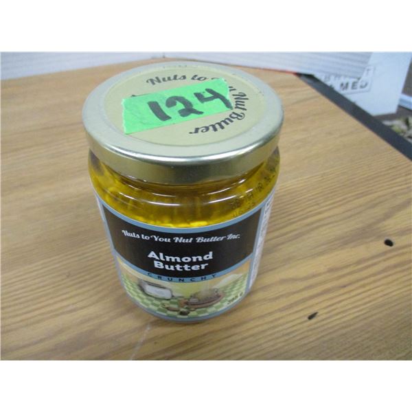 SHELF PULLS (AS IS):  ALMOND BUTTER (365 G) - JAR