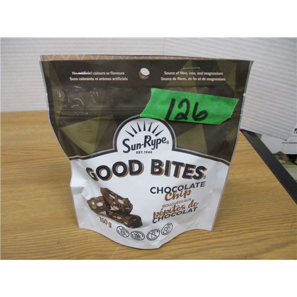 SHELF PULLS (AS IS):  GOOD BYTES CHOCOLATE CHIP COOKIES