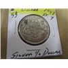 Image 1 : 1947 STRAIGHT "7" CANADA SILVER HALF DOLLAR