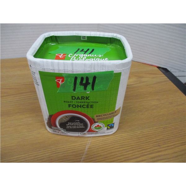 SHELF PULLS (AS IS):  DARK ROAST COFFEE (250G) - BOX