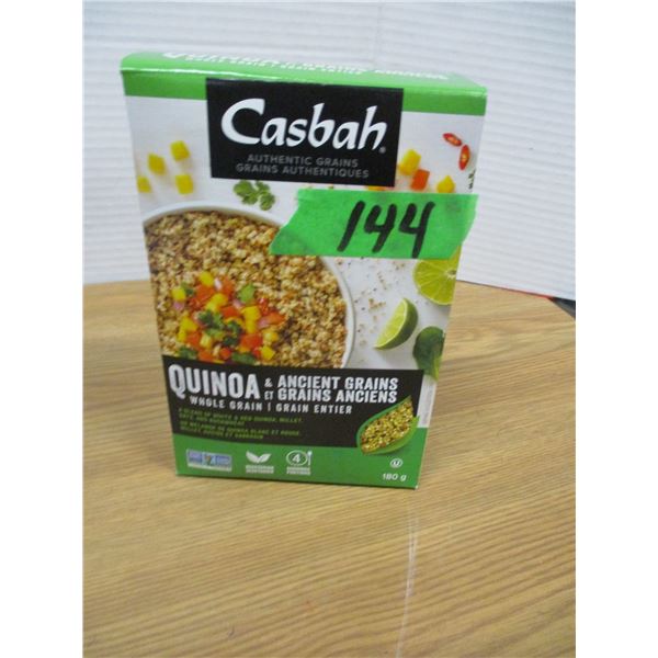 SHELF PULLS (AS IS):  QUINOA & ANCIENT GRAINS - BOX