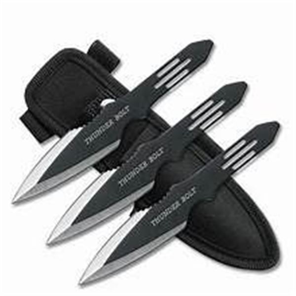 PERFECT POINT - THROWING KNIVES - SET OF 3