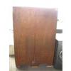 Image 1 : LG. WOODEN STORAGE CABINET