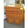 Image 1 : TEAK MULTI DRAWER CUTLERY CHEST