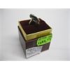 Image 2 : LADIES 10KT RING W/LG BLACK STONE, SZ 5 1/2