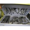 Image 2 : PAINTED CUTLERY BOX W/CUTLERY