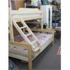 Image 2 : COMPLETE SINGLE QUEEN BUNK BED SET W/MATTRESSES