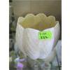 Image 1 : BELLEEK CONEFLOWER POT, MIDDLE SIZE, 5TH MARK