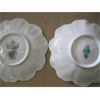 Image 2 : 2 BELLEEK PRIMROSE BUTTER PLATES, 1 3RD MARK, 1 6TH MARK