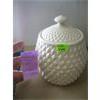 Image 1 : BELLEEK DIAMOND BISCUIT JAR, 5TH MARK