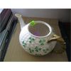 Image 1 : BELLEEK SHAMROCK TEAPOT, LG, NO LID, 3RD MARK