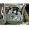 Image 2 : 6" ELECTRIC BENCH GRINDER W/BOX OF ACCESS.