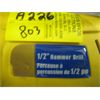 Image 2 : 1/2" HAMMER DRILL & A CLAMP ON FAN