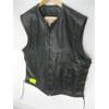 Image 1 : OPEN ROAD LEATHER VEST, SZ XXL