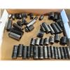 Image 1 : 10mm-19mm assorted impact sockets