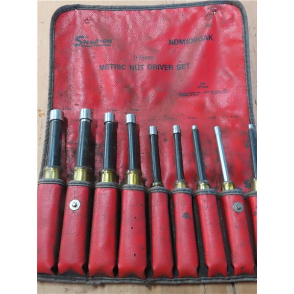 Snap-On metric nut driver set