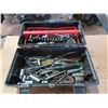 Image 1 : plastic tool box with assorted tools