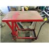 Image 1 : steel shop table/cart