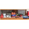 Image 1 : pipe wrench, work light, tools ,etc.