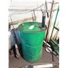 Image 1 : 45 gallon oil barrel with pump
