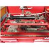 Image 2 : Uni tool storage cabinet with assorted tools - 26"x18"x20.5"H