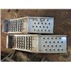 Image 1 : pair of steel automotive ramps