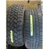 Image 4 : Radial snowtrac 205/65R15 tire and Riken Raptor 195/60R15