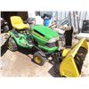 Image 6 : John Deere LA110 riding tractor with 42" snowblower and 42" mower - runs and drives - SER:GX0110A031
