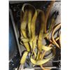 Image 2 : 2 ratchet straps, extension cord, trouble light and air hose