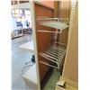 Image 3 : display shelf with pegboard and wire rack - 24"x15"X54"H