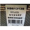 Image 2 : NIB pair of hub assemblies - Part #HB613139