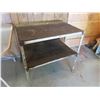 Image 2 : steel shop table - 30"x23"x29"H