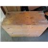 Image 1 : wooden crate - 30.5"x14"x22.5"H