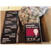 Image 1 : light bulbs and chocolate mints