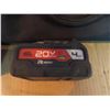 Image 3 : Mac tool bag, Mac 20V battery and 2 full jugs of 2 cycle oil