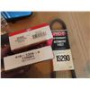 Image 2 : assorted auto parts - rearview mirrors, v-belt, oil seal, etc.