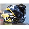 Image 2 : 3 bags of assorted cloths and 3 plush blankets - Pittsburg Penguins, Snoiw Leopards, Ride 4 Life