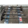 Image 1 : 55-58 Ford Axles (one is longer)