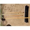 Image 1 : hoe , shop broom , 2 handles