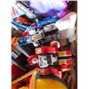 Image 3 : lot of toys , fisher price , hot wheels , pogs , action figures , books