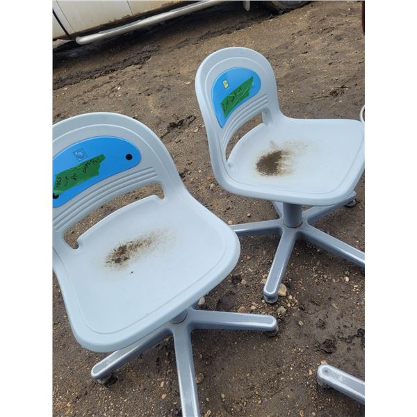 2 spare bowling chairs