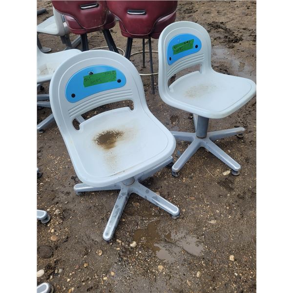 2 spare bowling chairs