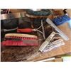 Image 4 : lot of brushes , hoof picks