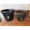Image 1 : two feed pails