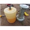 Image 1 : kerosene heater and jug of kerosene