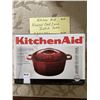 Image 2 : Kitchen Aid Round Cast Iron #14 Dutch Oven