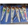 Image 1 : six painted hand saws good condition