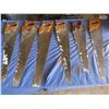 Image 2 : six painted hand saws good condition
