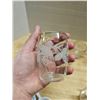 Image 2 : Frosted glass grapevine pattern set of 5 cups and cream & sugar
