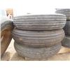 Image 2 : three good implement tires and one 5 bolt rim tires are 6.40-15 and 6.00-16